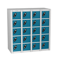 Metal Lockers - MiniBox 20 Multi Door Stackable Lockers