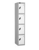 Metal Lockers - Wide & Extra Wide Steel Four Compartment - Probe Lockers Online