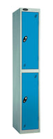 Metal Lockers - Wide & Extra Wide Steel Two Compartment - Probe Lockers Online