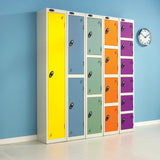 Metal Lockers - Wide & Extra  Wide Steel Single Compartment - Probe Lockers Online