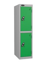 Metal Locker - Low Level Steel Locker Two Compartment