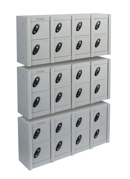 Metal Lockers - MiniBox 8 Multi Door Stackable Lockers